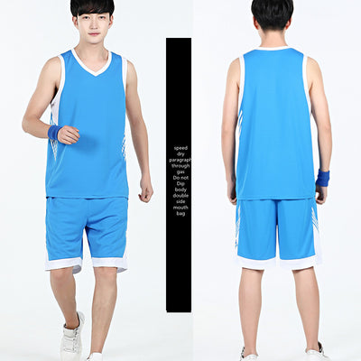 Men's Basketball Summer Sportswear Sleeveless Vest and Shorts sets