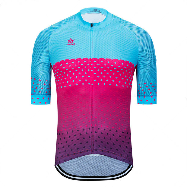 Raudax Men's/Women's Short Sleeve Summer Cycling Jersey.