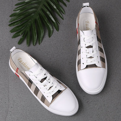 Korean Style Sneakers Breathable White Sneakers