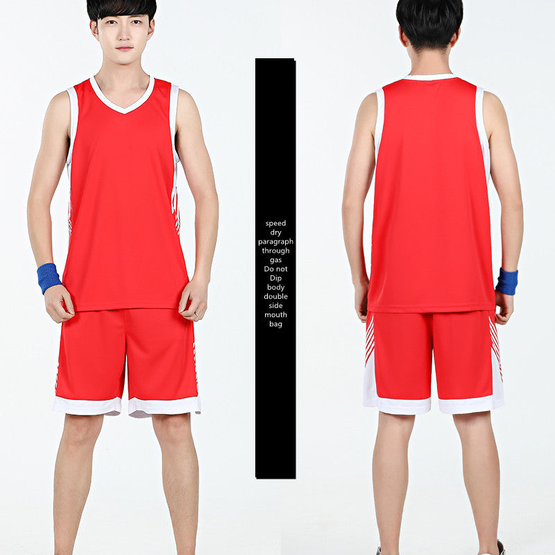 Men's Basketball Summer Sportswear Sleeveless Vest and Shorts sets