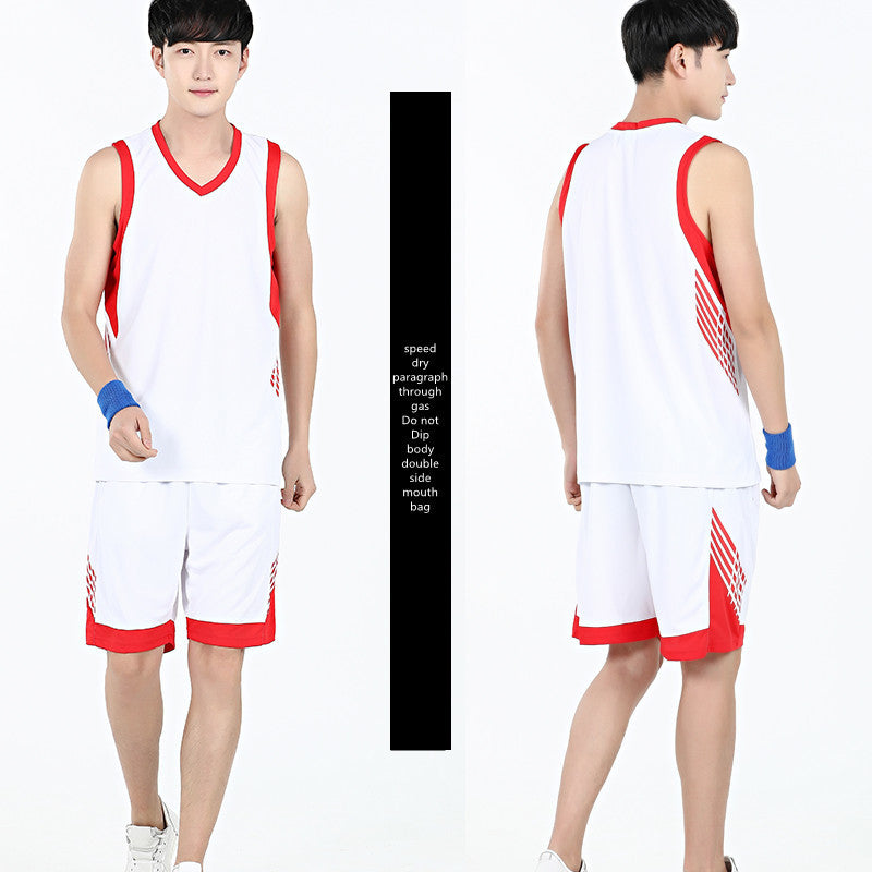 Men's Basketball Summer Sportswear Sleeveless Vest and Shorts sets