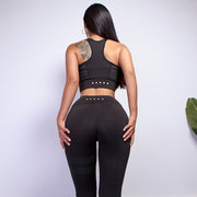 Women's 2-Piece Gym and Yoga Sportswear Set.