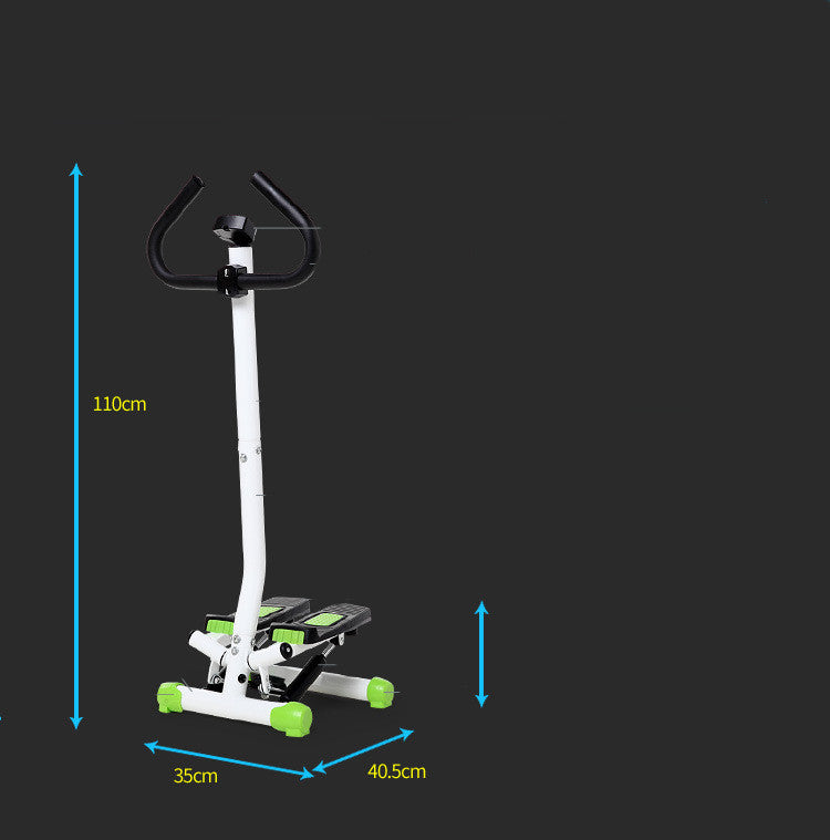 Double Armrest Multifunctional Treadmill for Home Fitness.