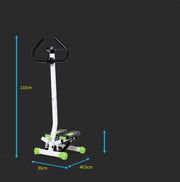 Double Armrest Multifunctional Treadmill for Home Fitness.